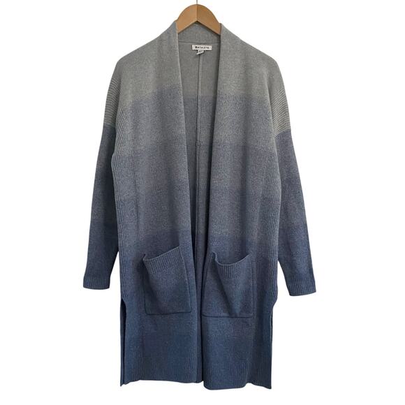 Athleta Wool Cashmere Open Front Midi Cardigan Size Small Athletic City casual - Picture 1 of 12